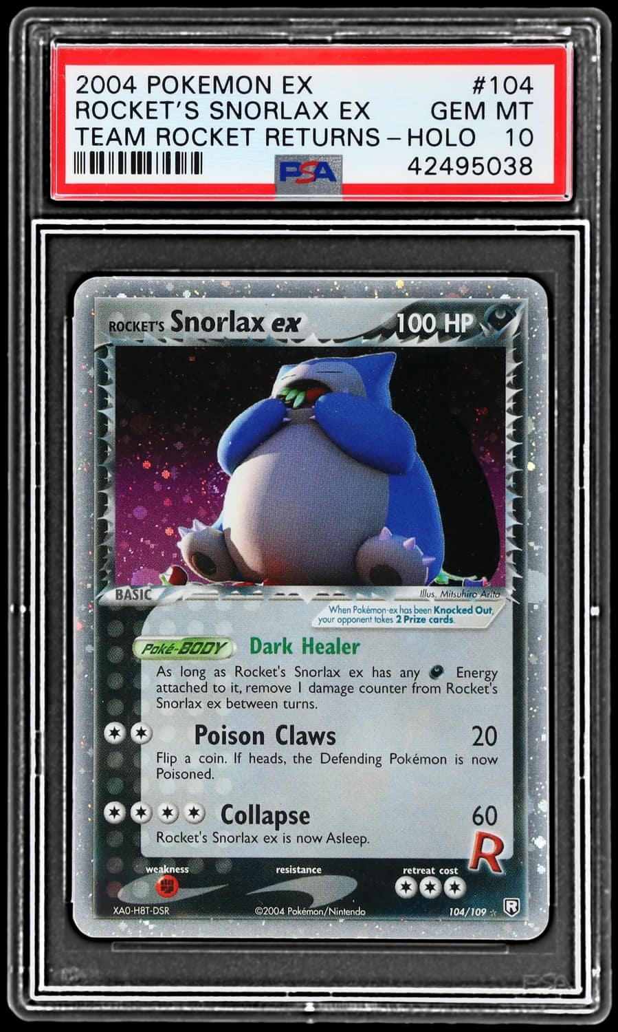 Rocket'S Snorlax Ex