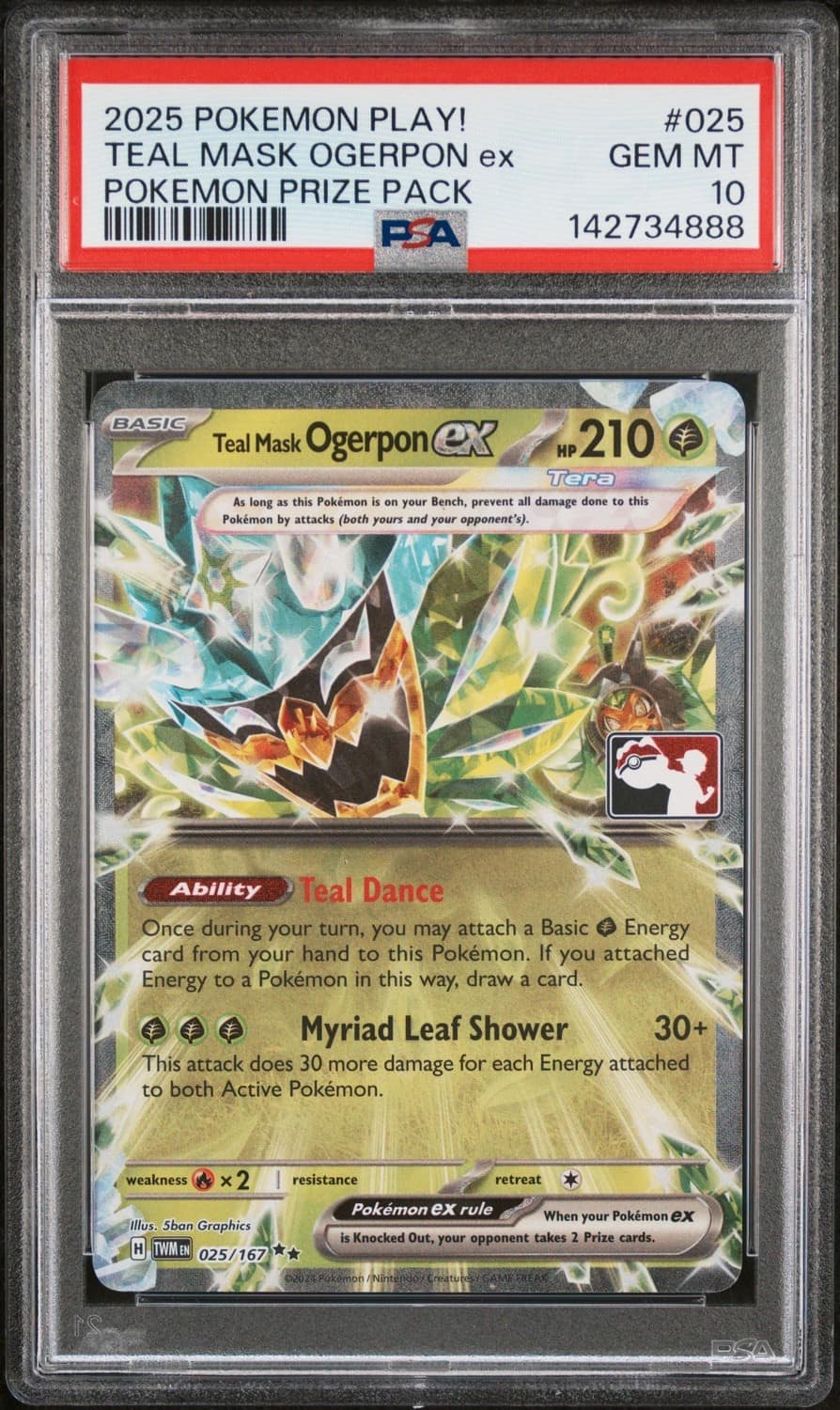 Teal Mask Ogerpon Ex