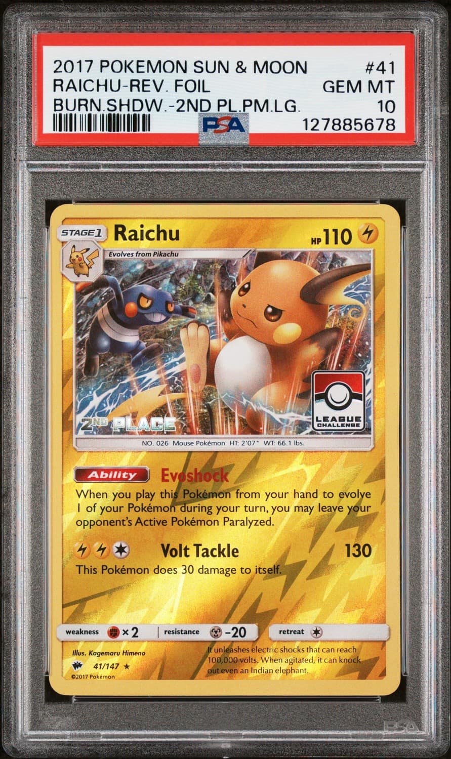 Raichu-Rev. Foil