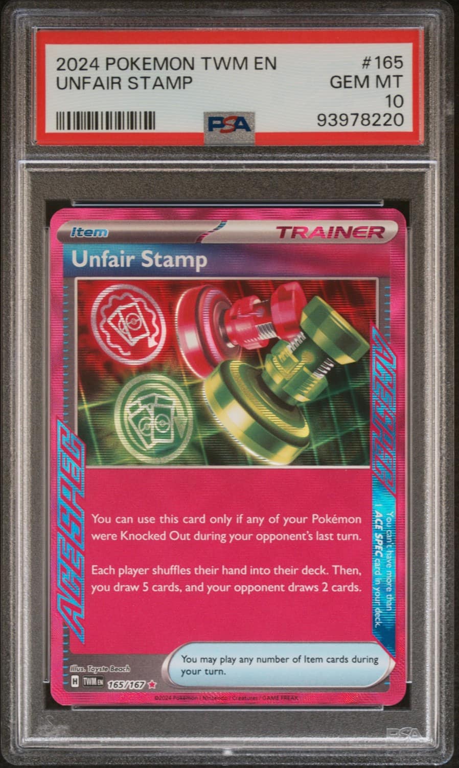 Unfair Stamp