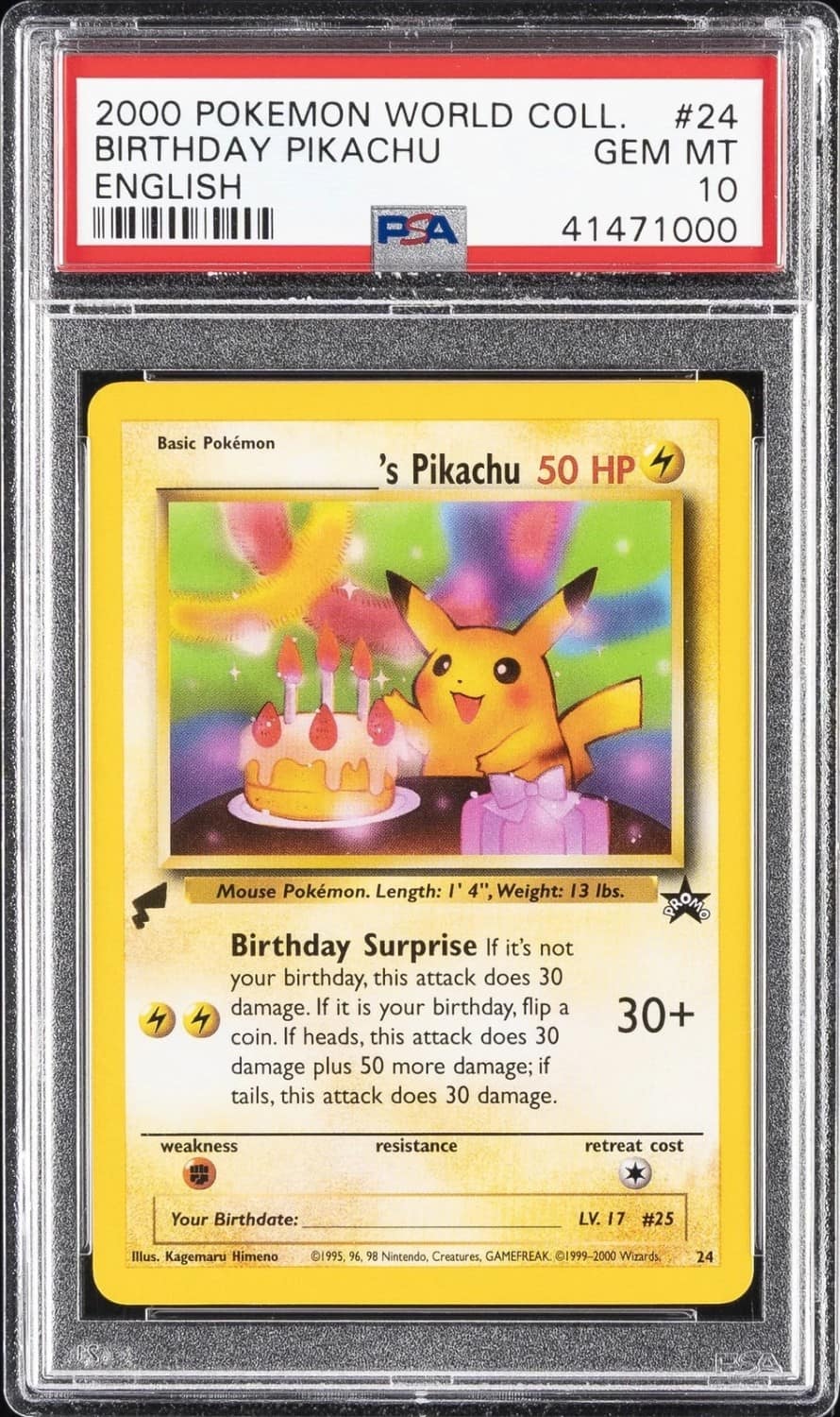 Birthday Pikachu