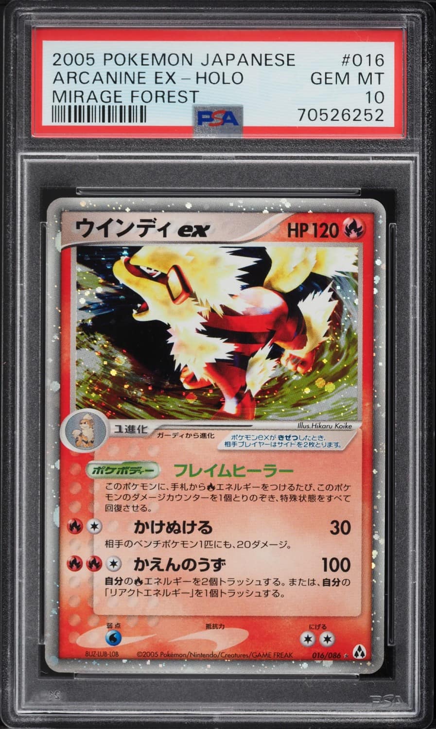 Arcanine Ex