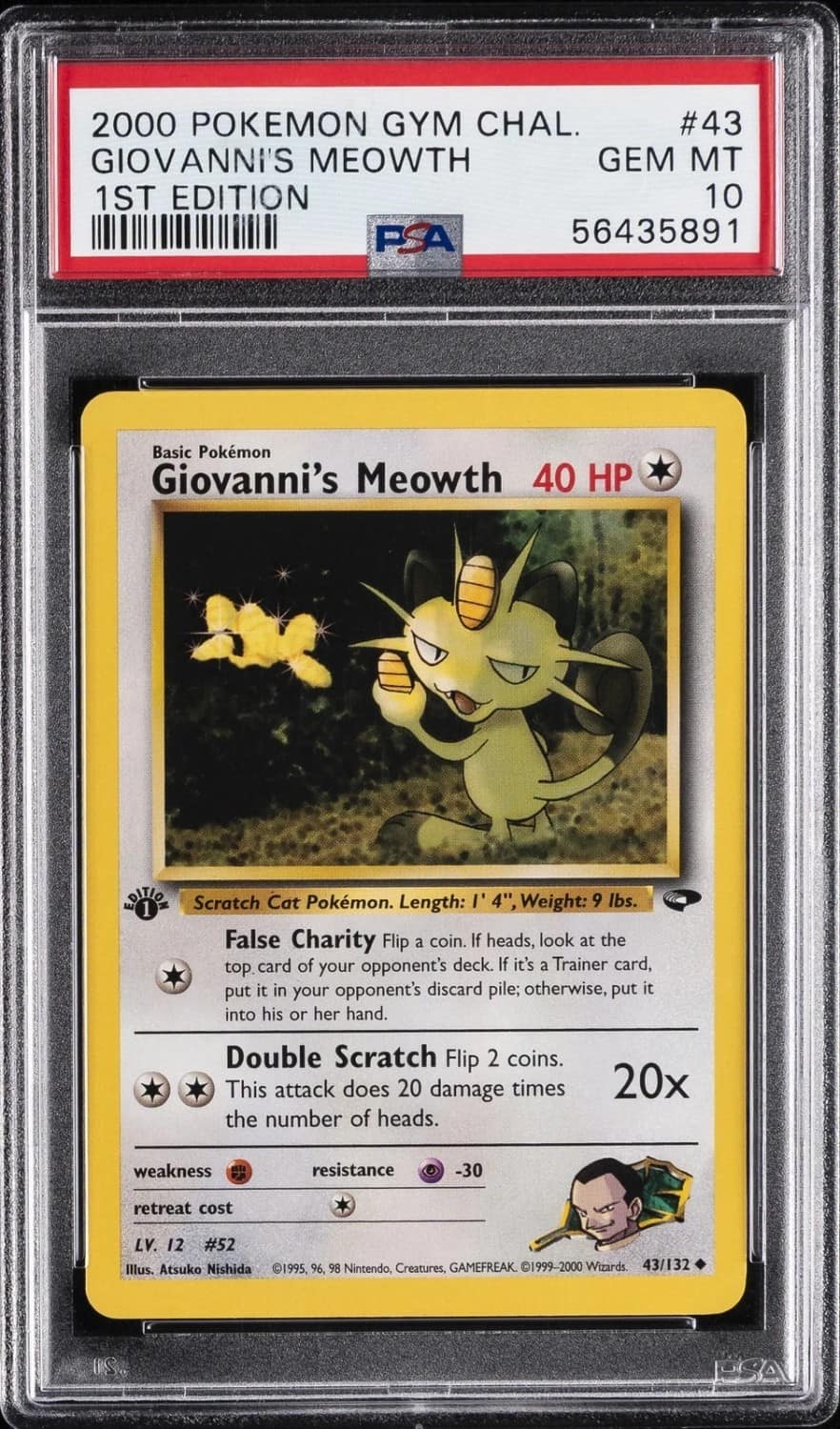 Giovanni'S Meowth