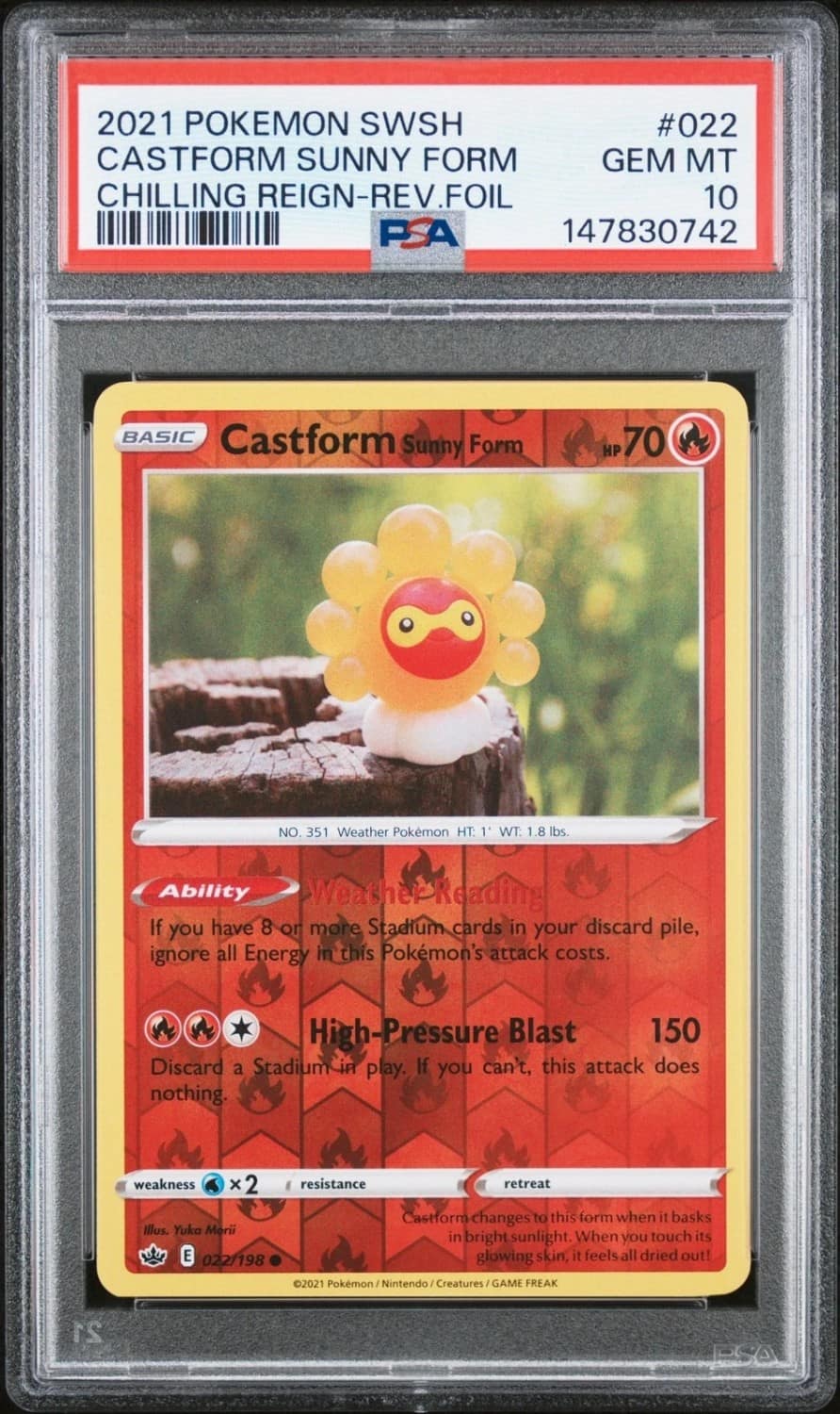 Castform Sunny Form
