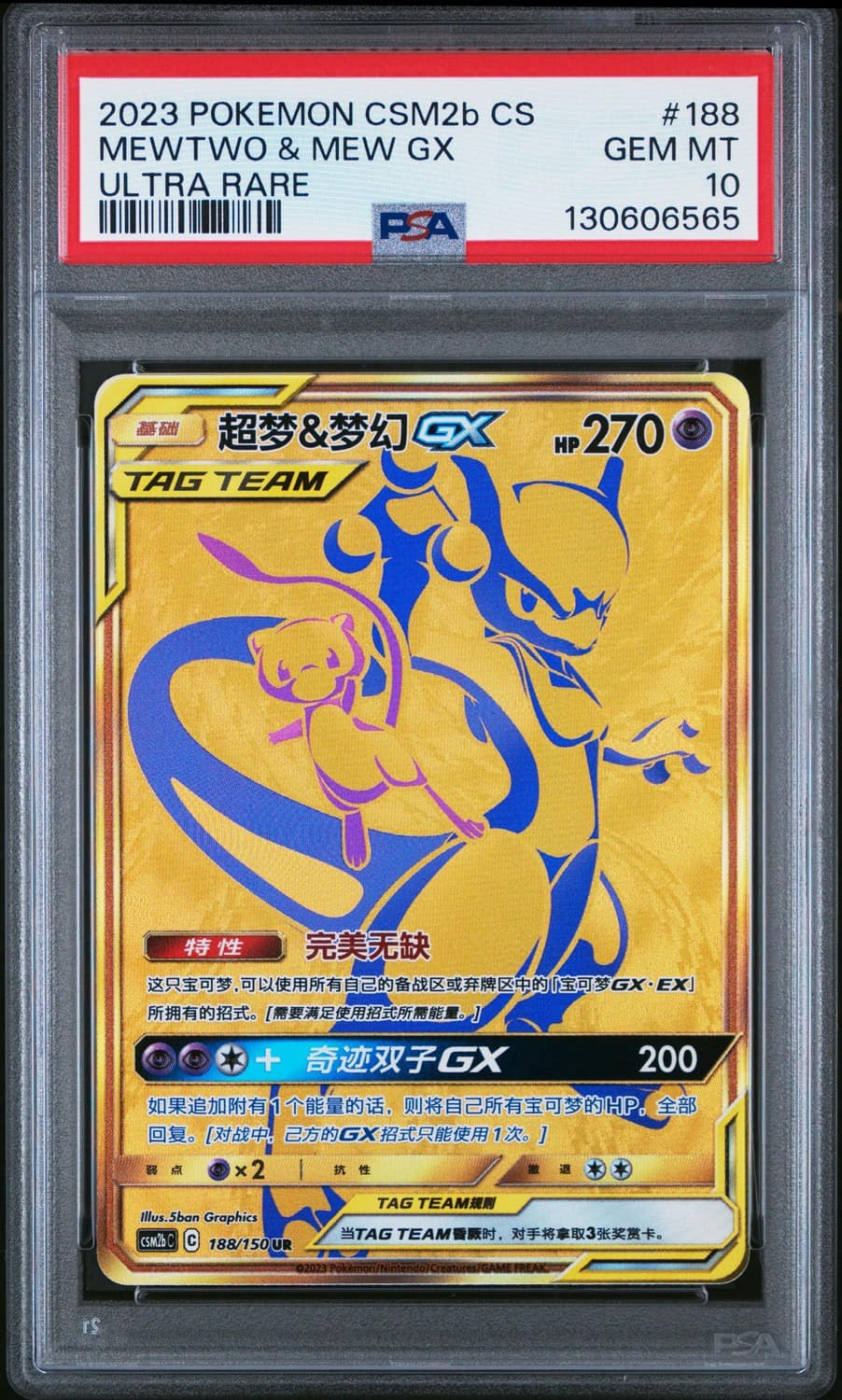 Mewtwo & Mew Gx
