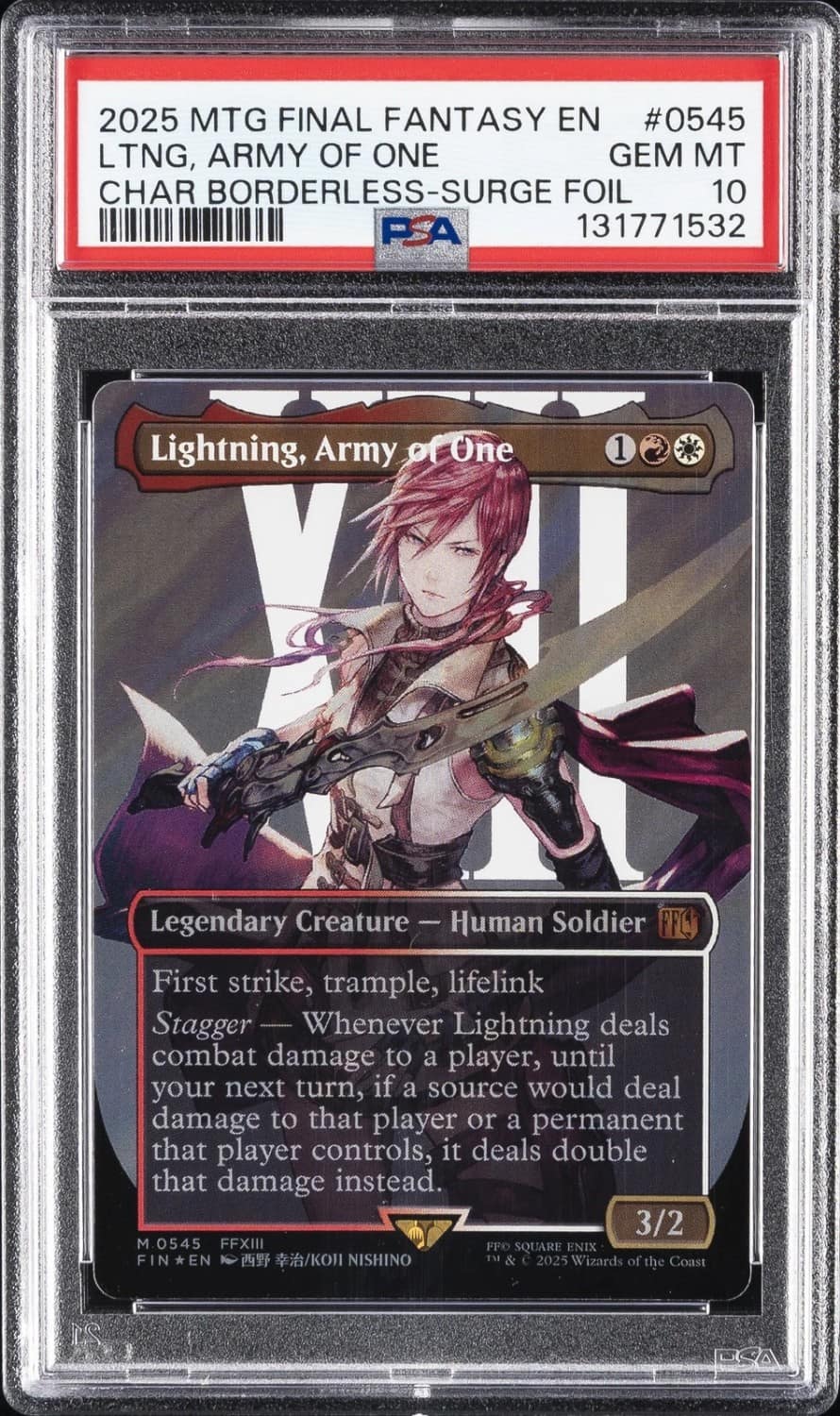 Lightning, Army Of One