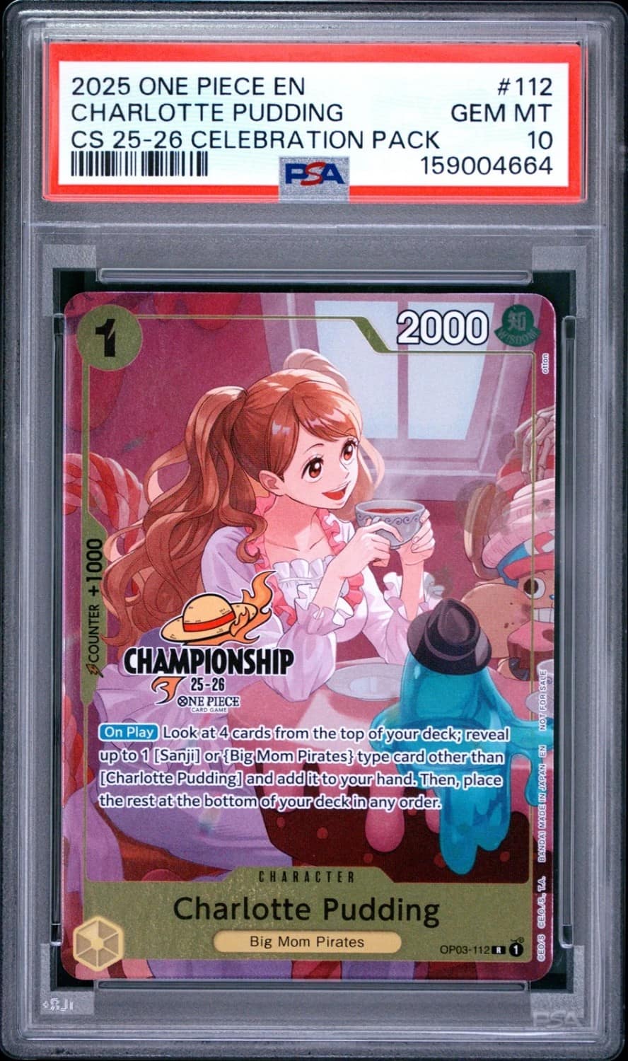 Charlotte Pudding