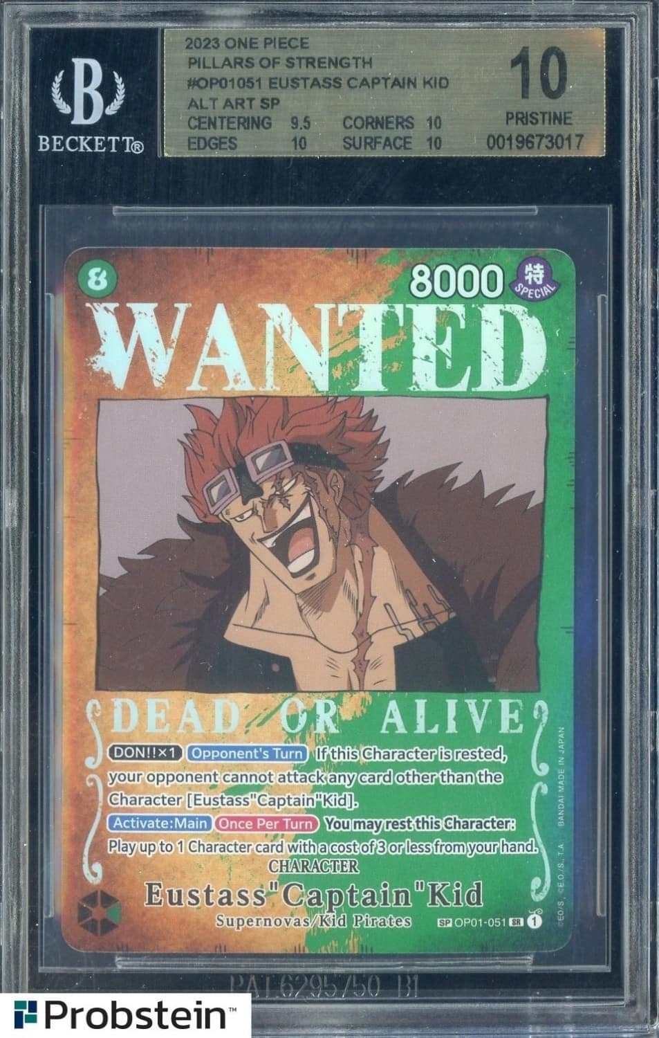 Eustass "captain" Kid