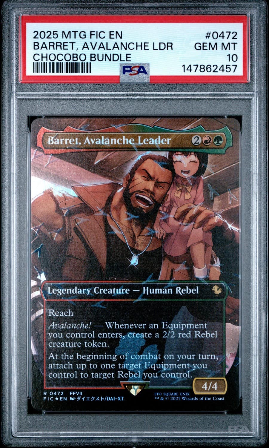 Barret, Avalanche Leader