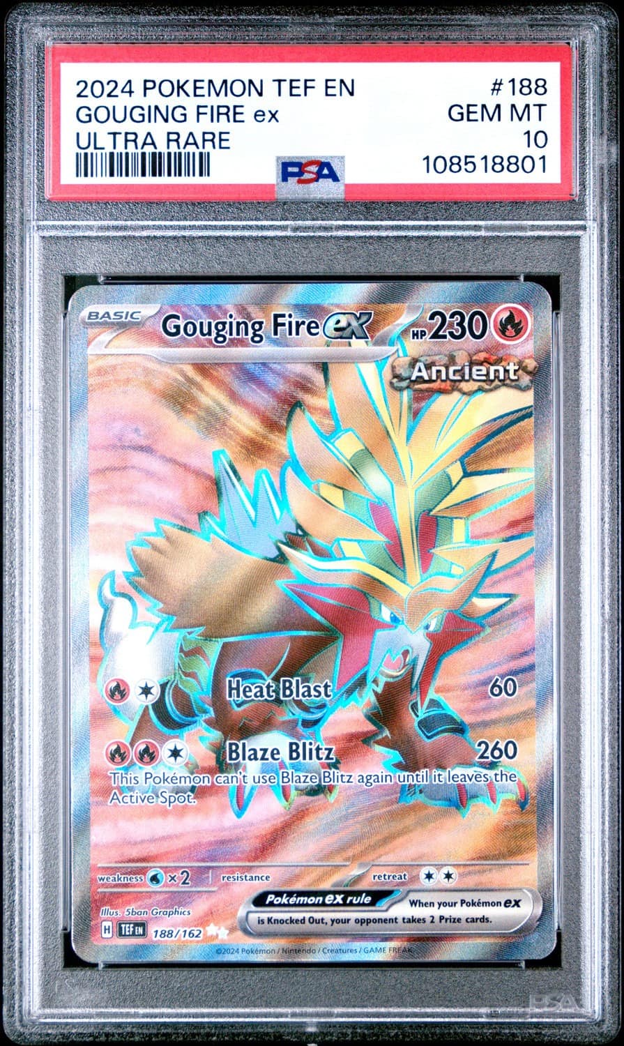Gouging Fire Ex