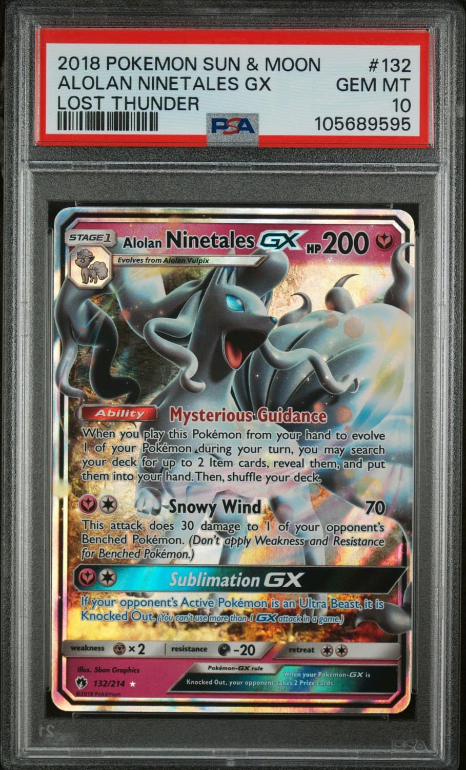 Alolan Ninetales Gx