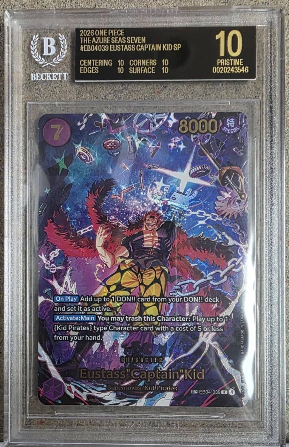 Eustass "captain" Kid