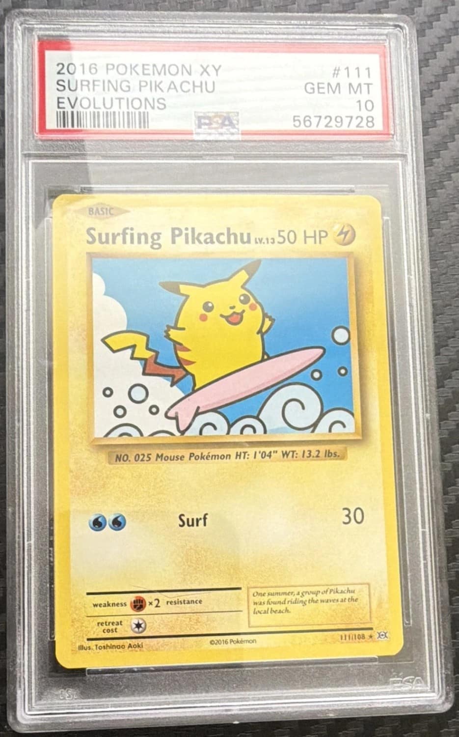 Surfing Pikachu