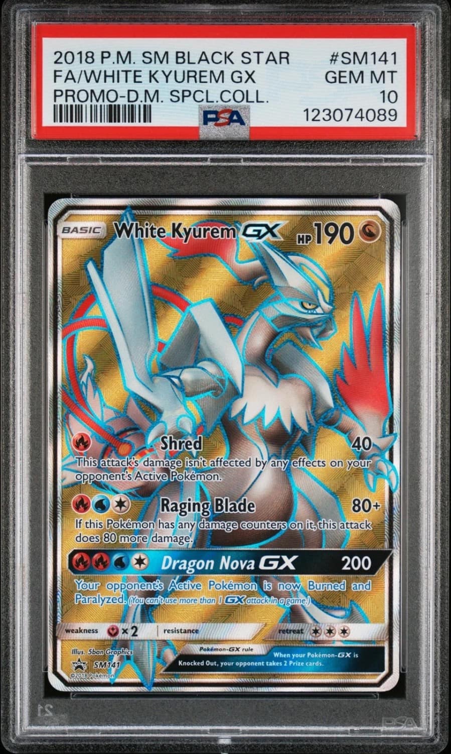 White Kyurem Gx