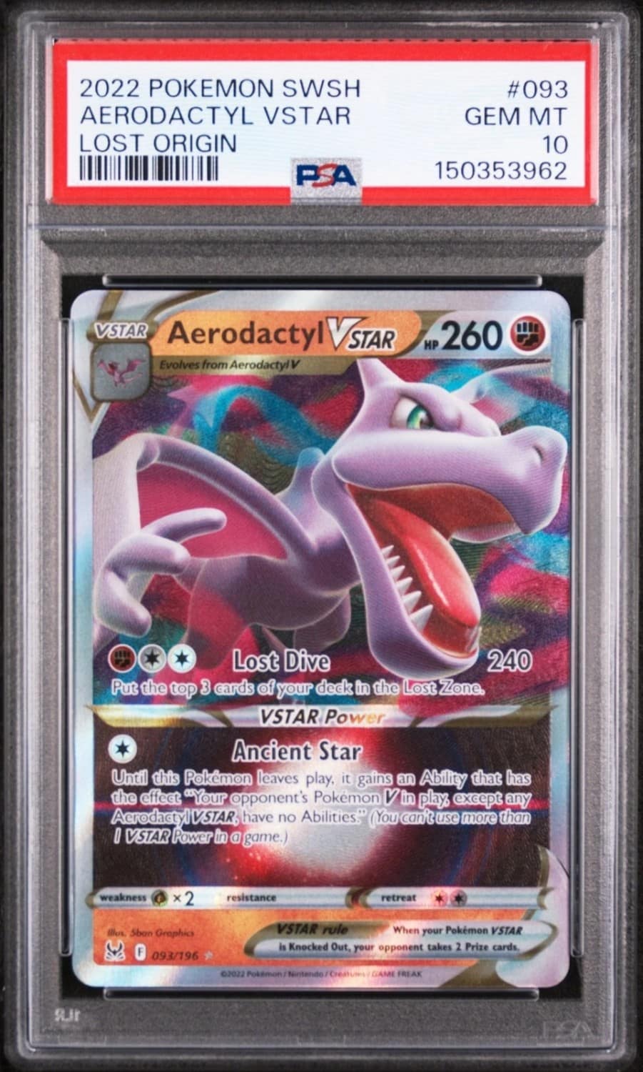 Aerodactyl Vstar