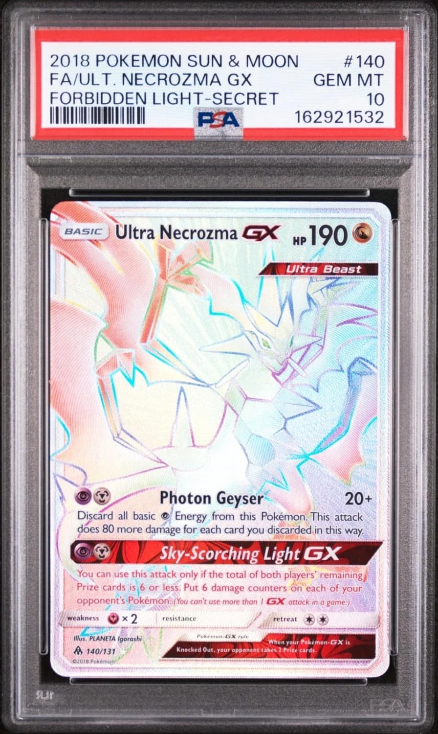 Fa/ult. Necrozma Gx