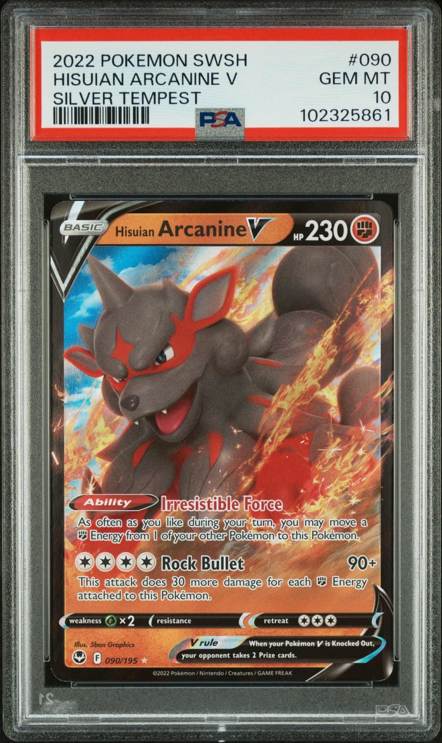 Hisuian Arcanine V