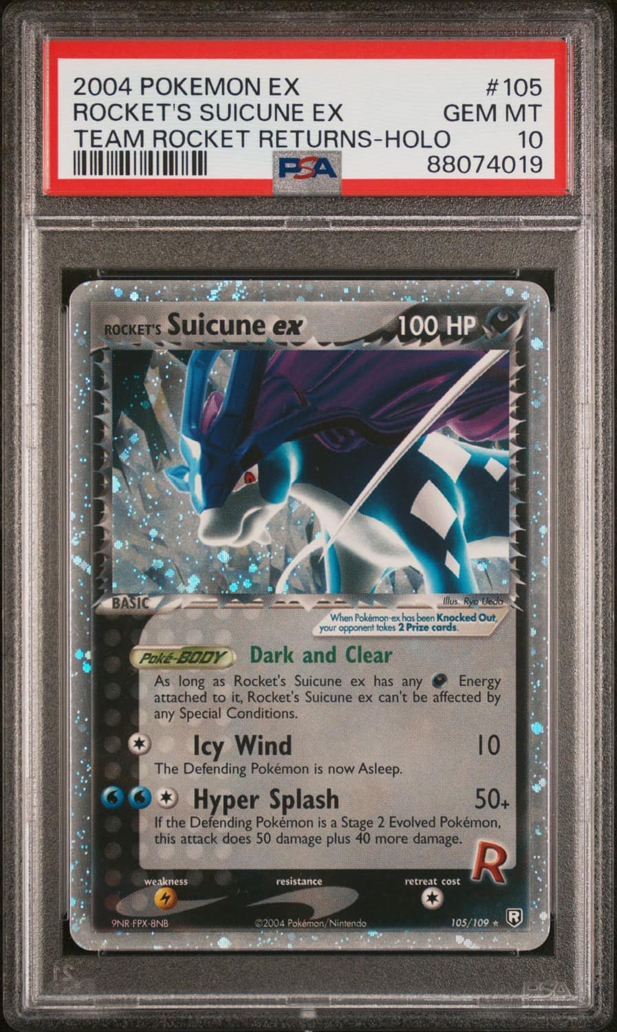 Rocket'S Suicune Ex