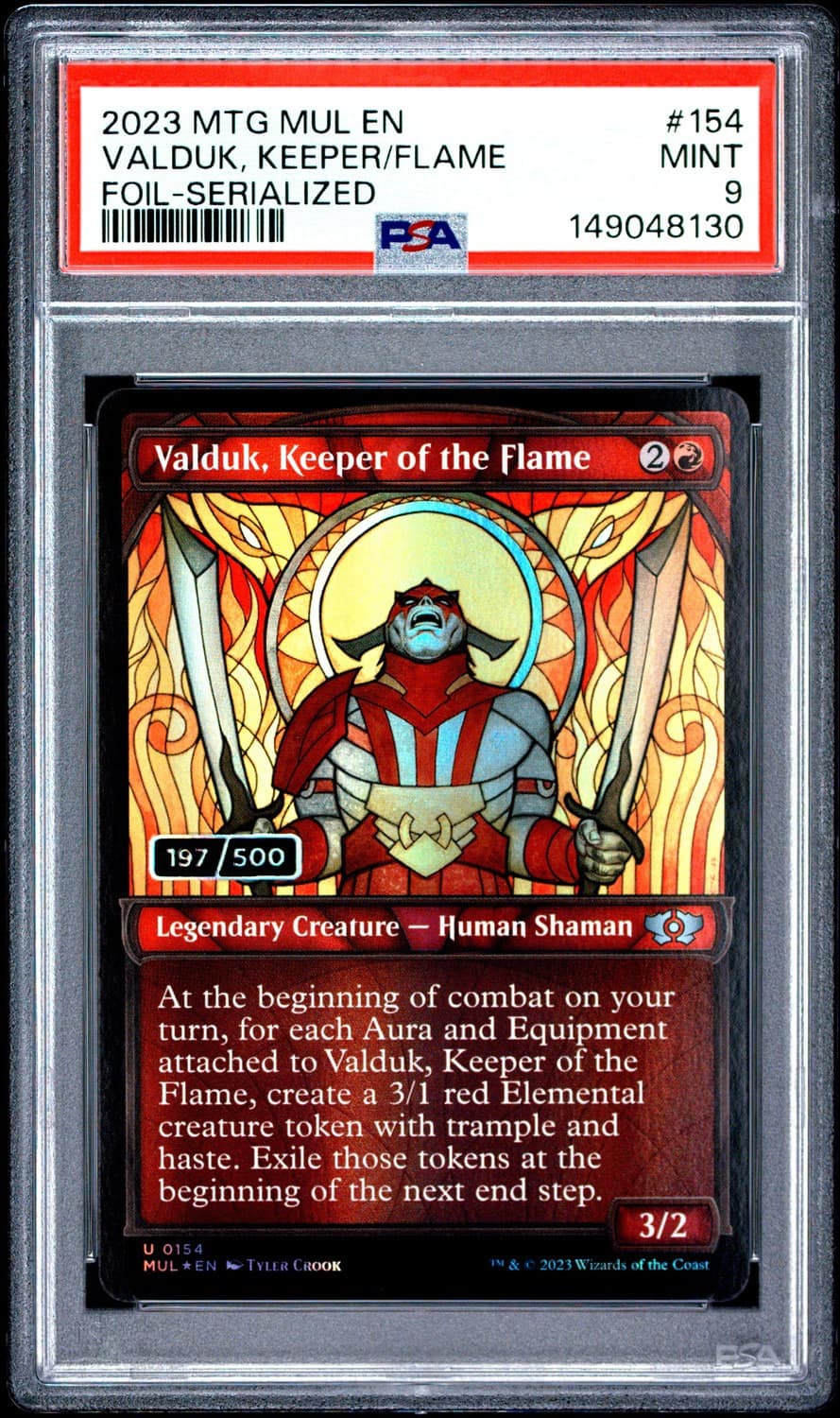 Valduk, Keeper/flame