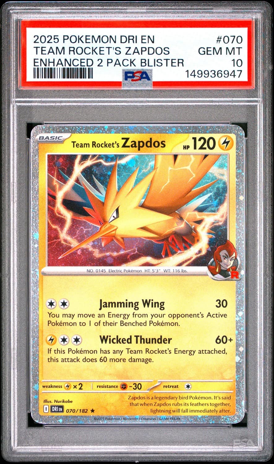 Team Rocket'S Zapdos