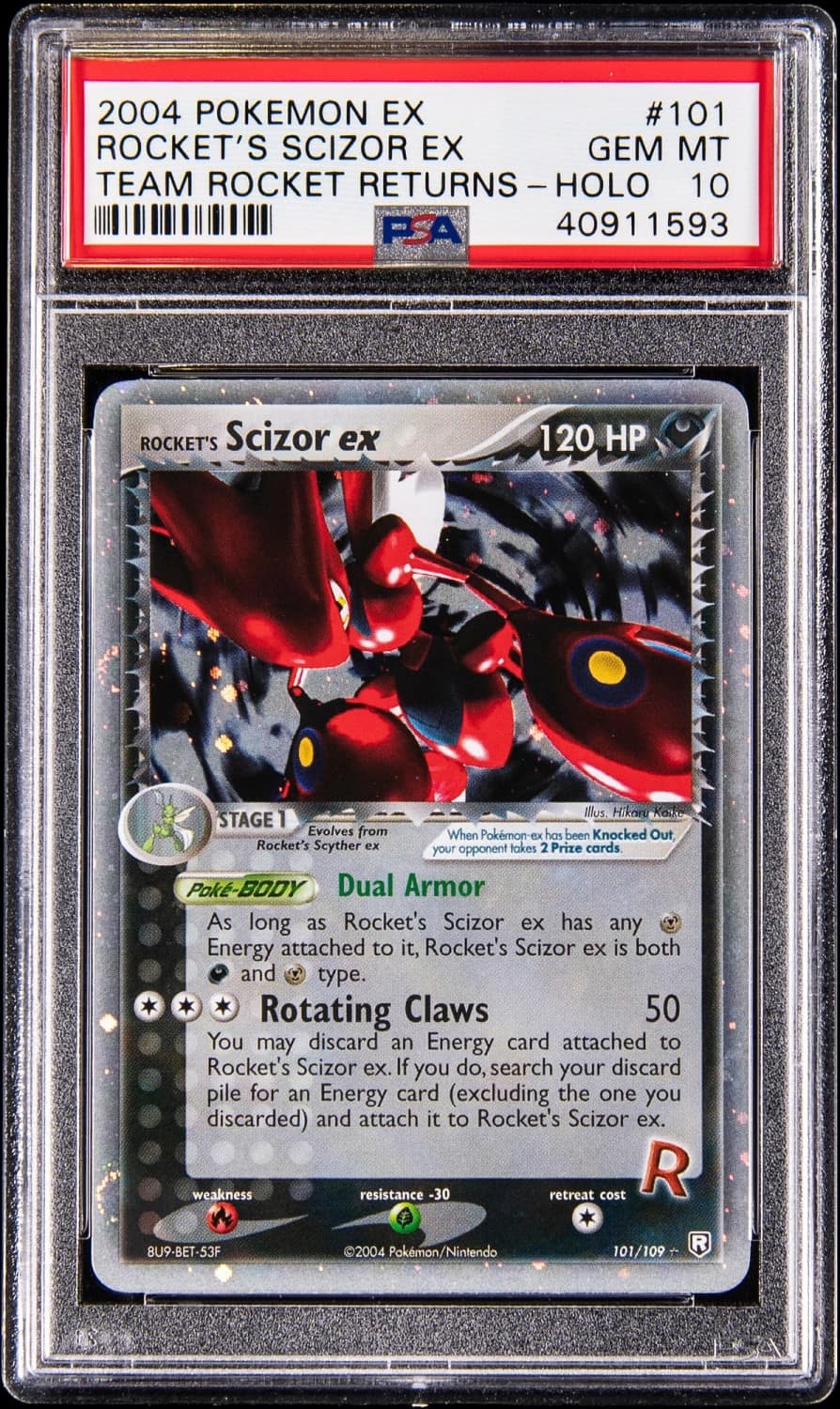 Rocket'S Scizor Ex