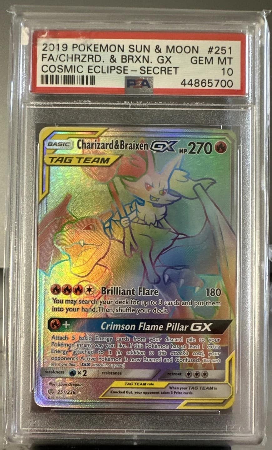 Charizard/braixen Gx