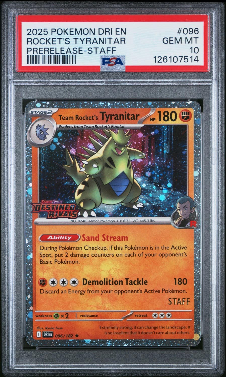 Rocket'S Tyranitar