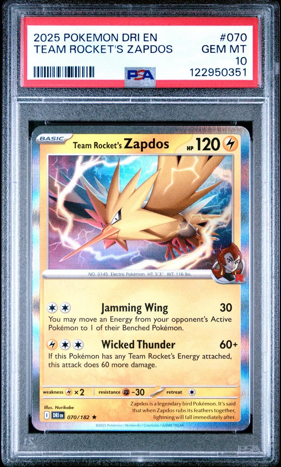 Team Rocket'S Zapdos