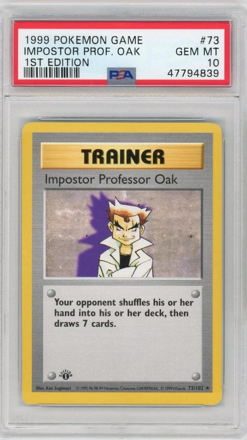 Impostor Professor Oak