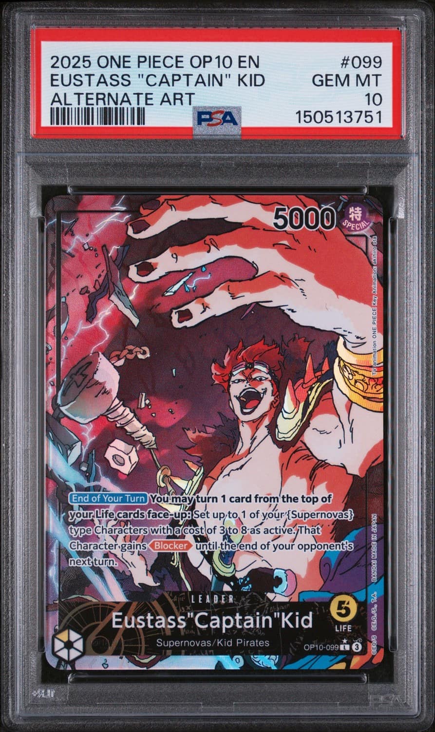Eustass "captain" Kid