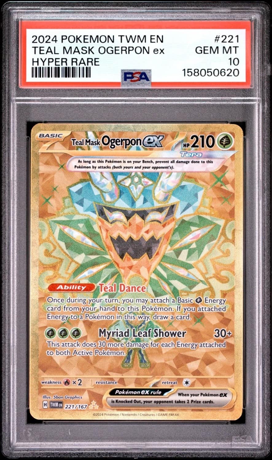 Teal Mask Ogerpon Ex