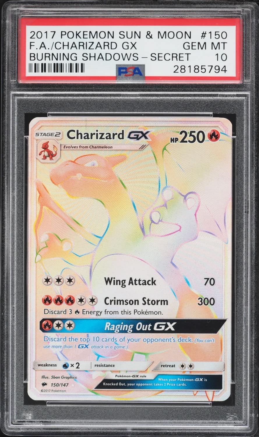 Charizard Gx