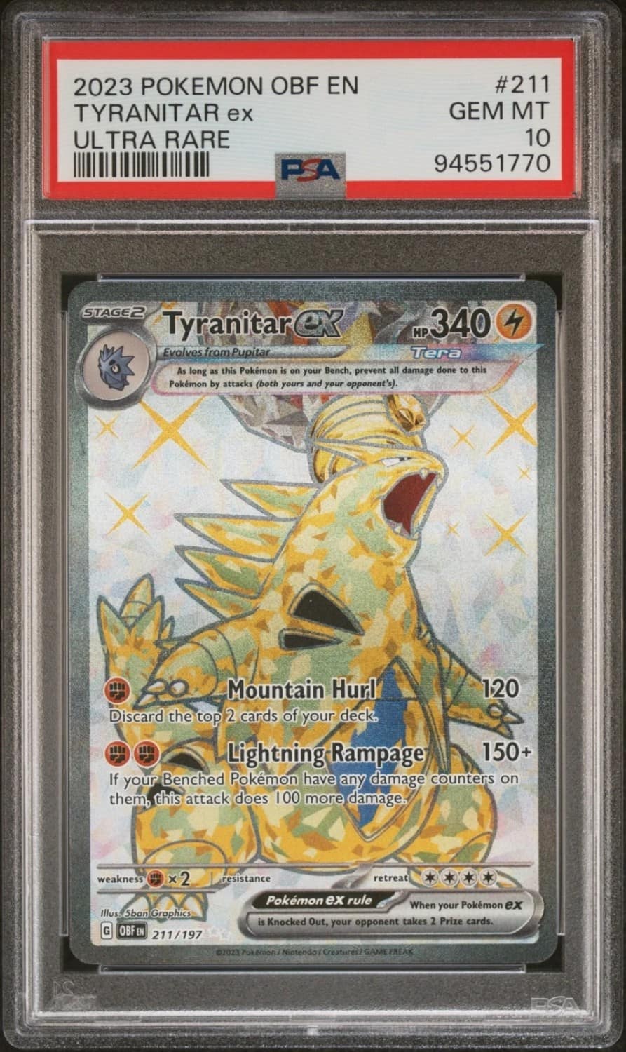 Tyranitar Ex