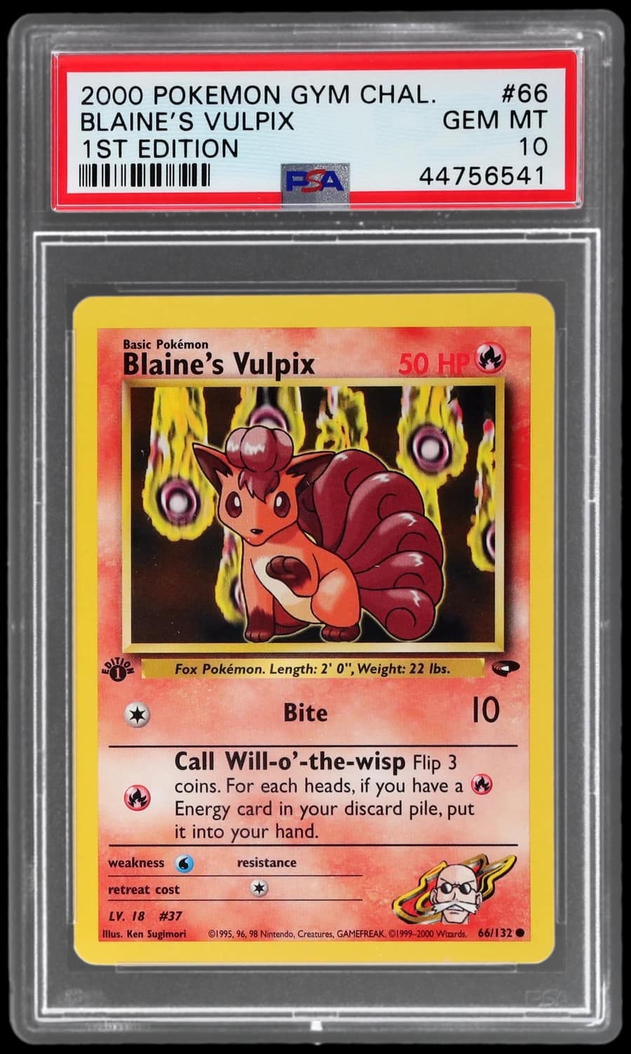 Blaine'S Vulpix