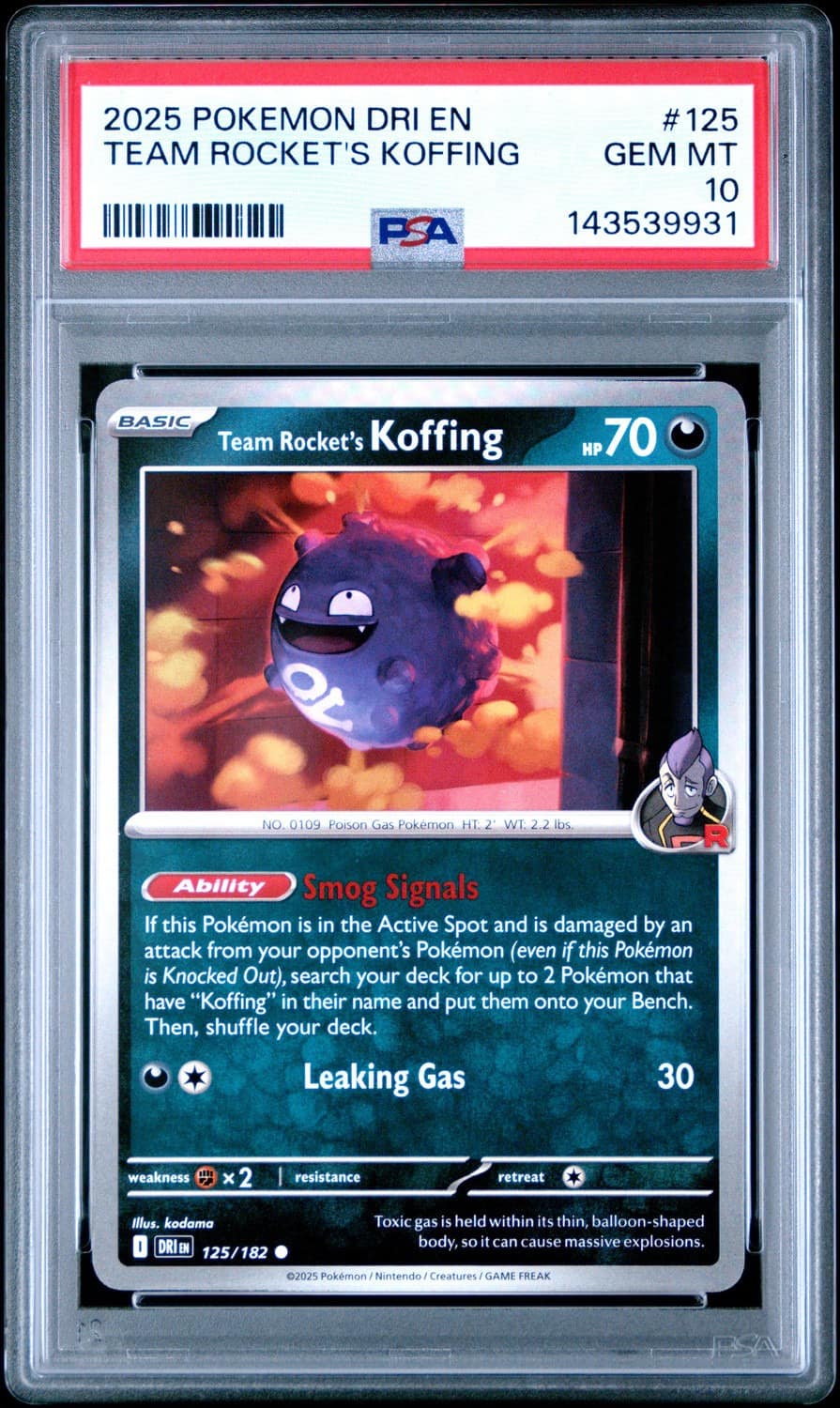 Team Rocket'S Koffing