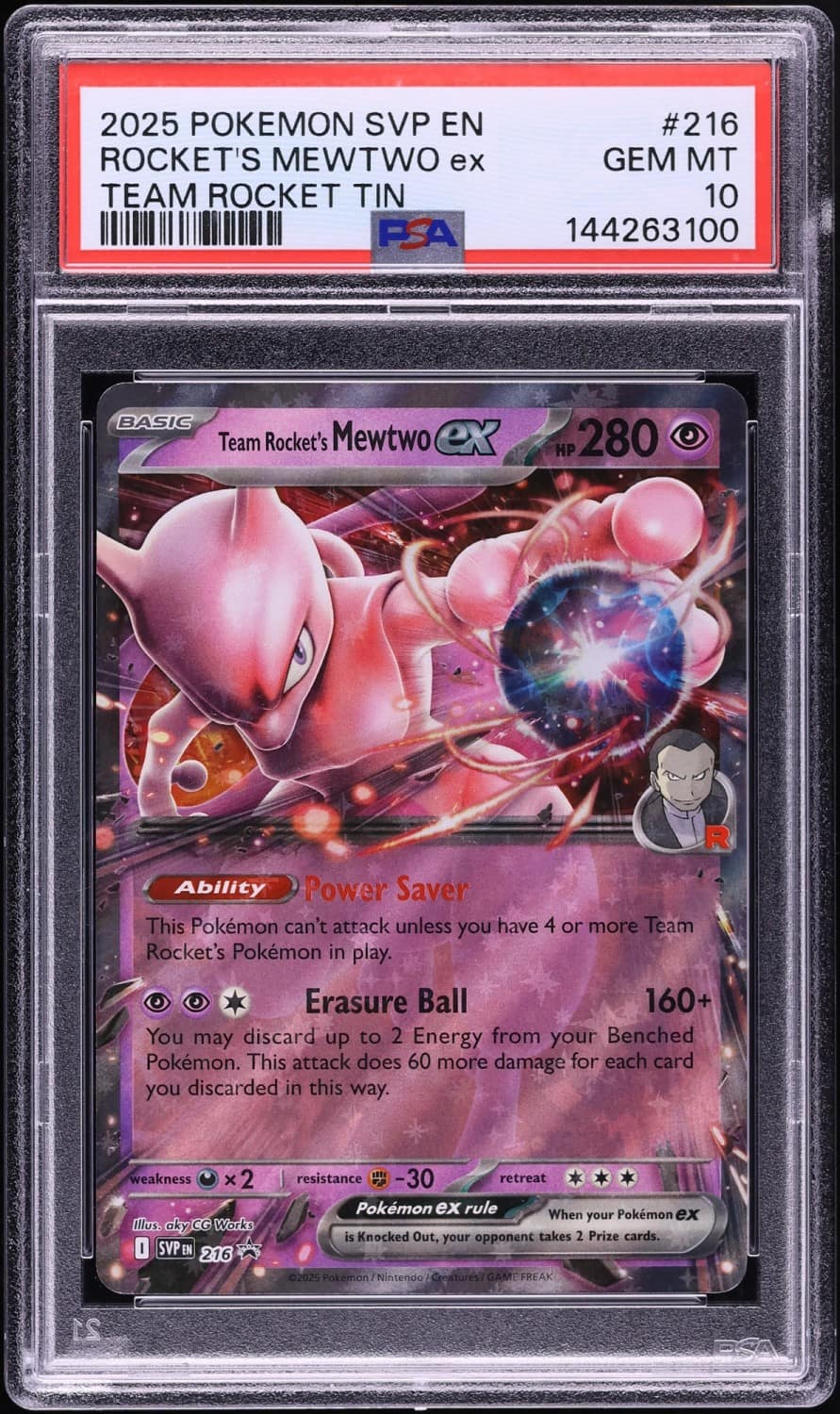 Rocket'S Mewtwo Ex