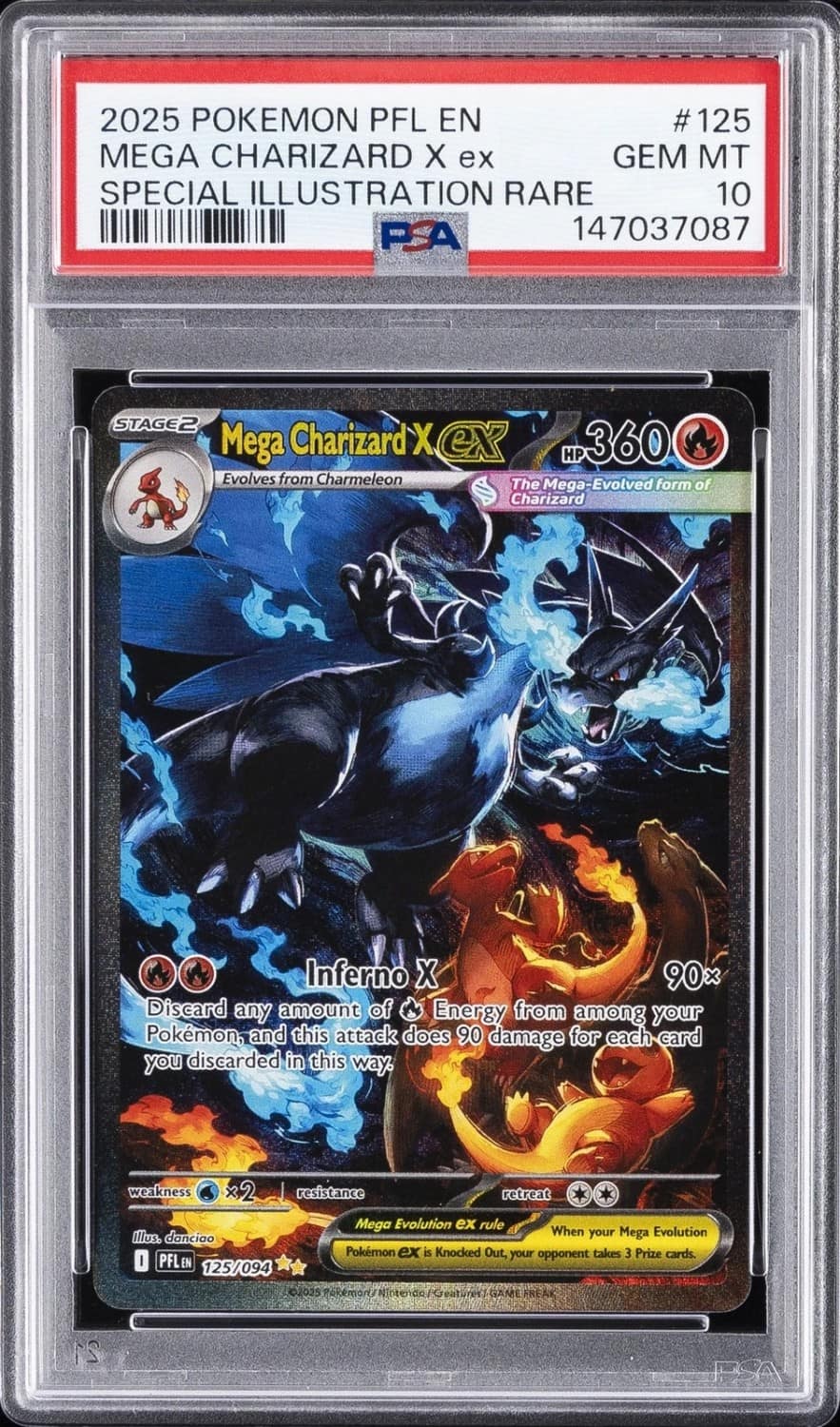 Mega Charizard X Ex