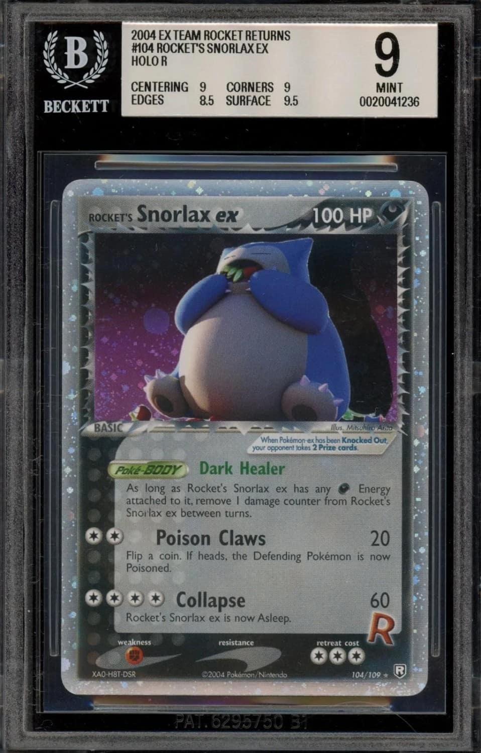 Rocket'S Snorlax Ex