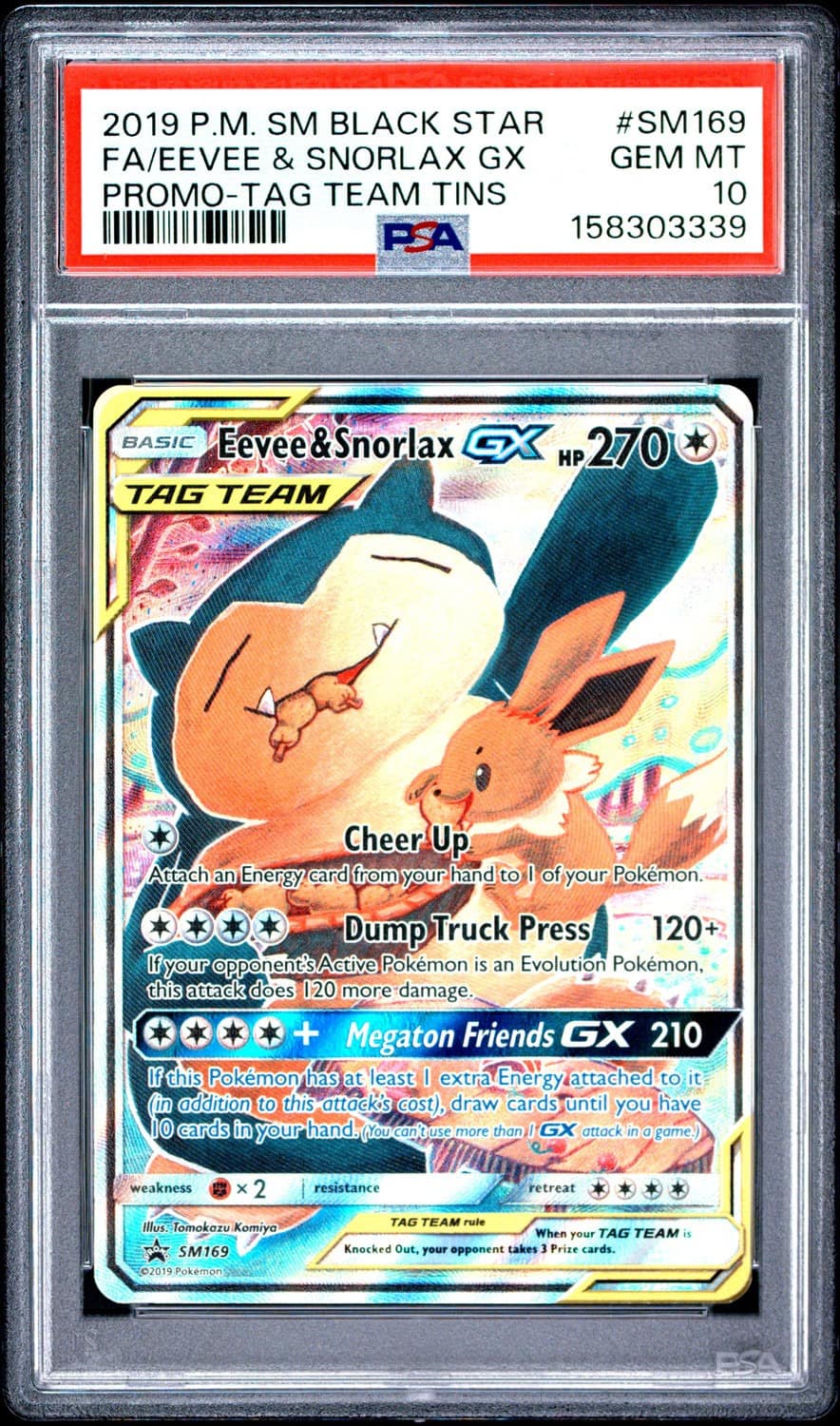 Eevee & Snorlax Gx