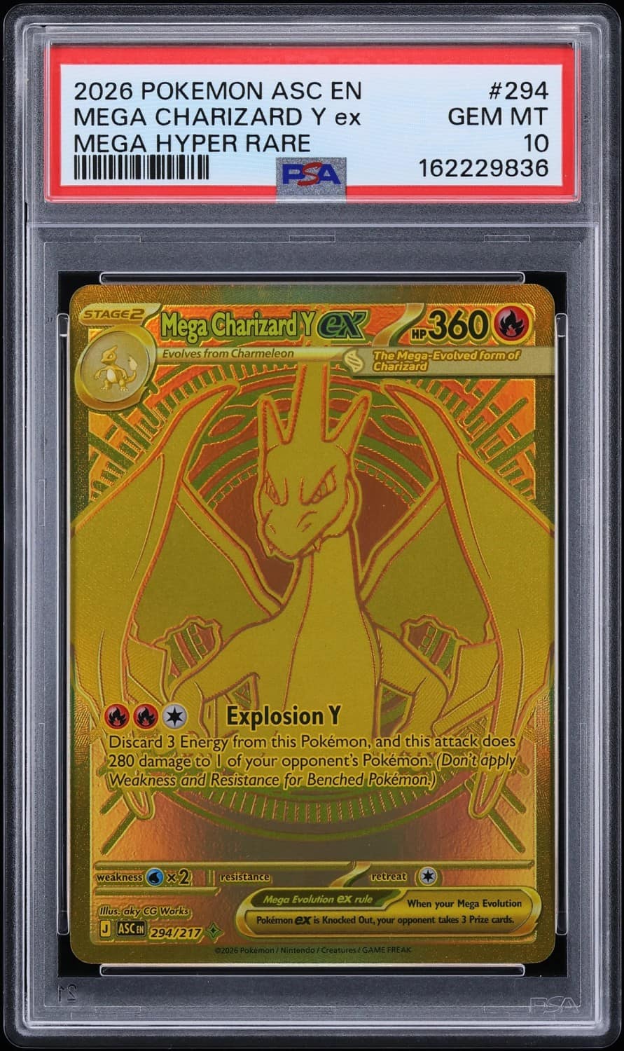 Mega Charizard Y Ex