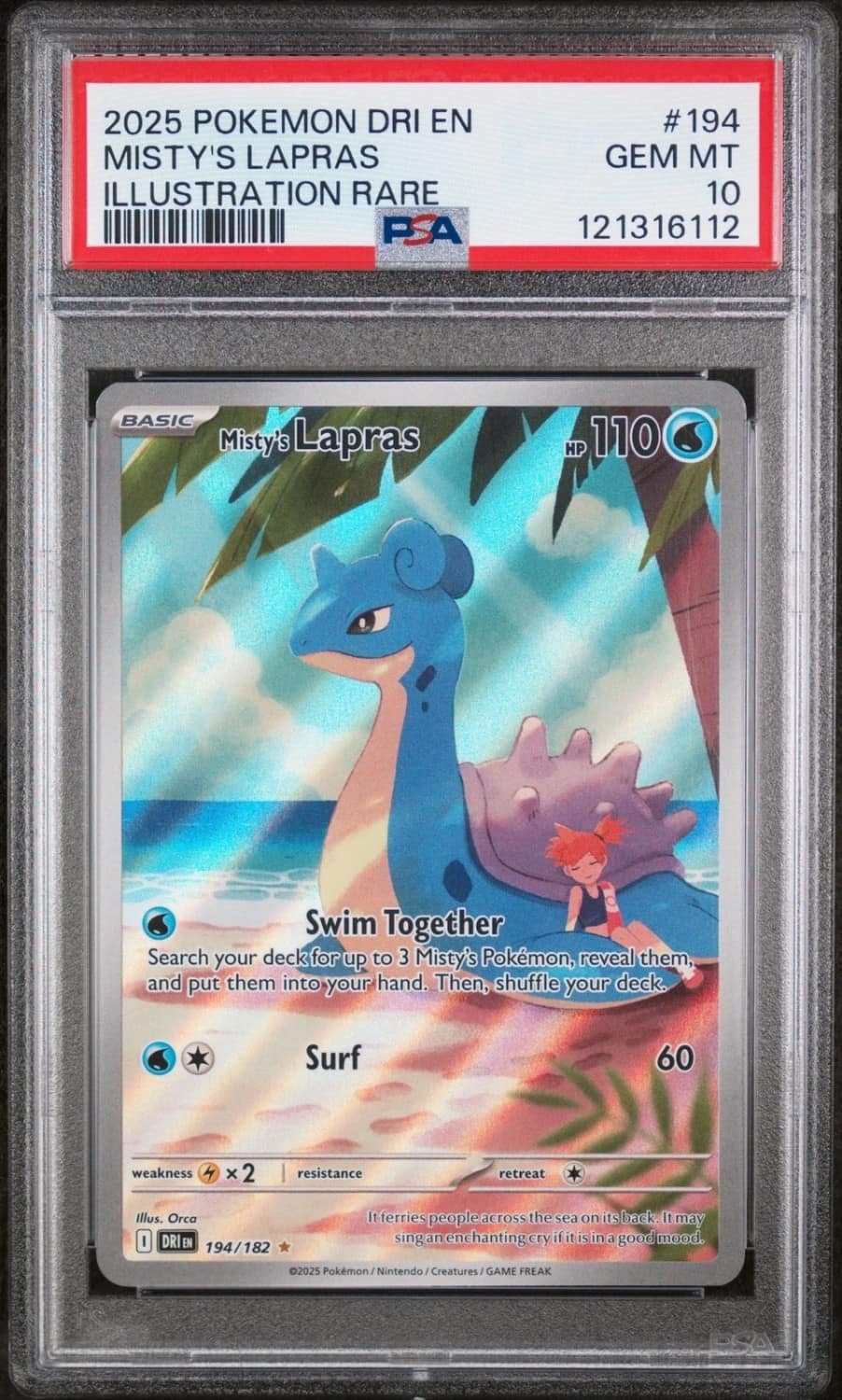 Misty'S Lapras