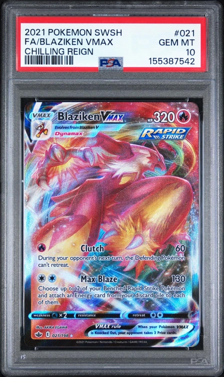 Blaziken Vmax