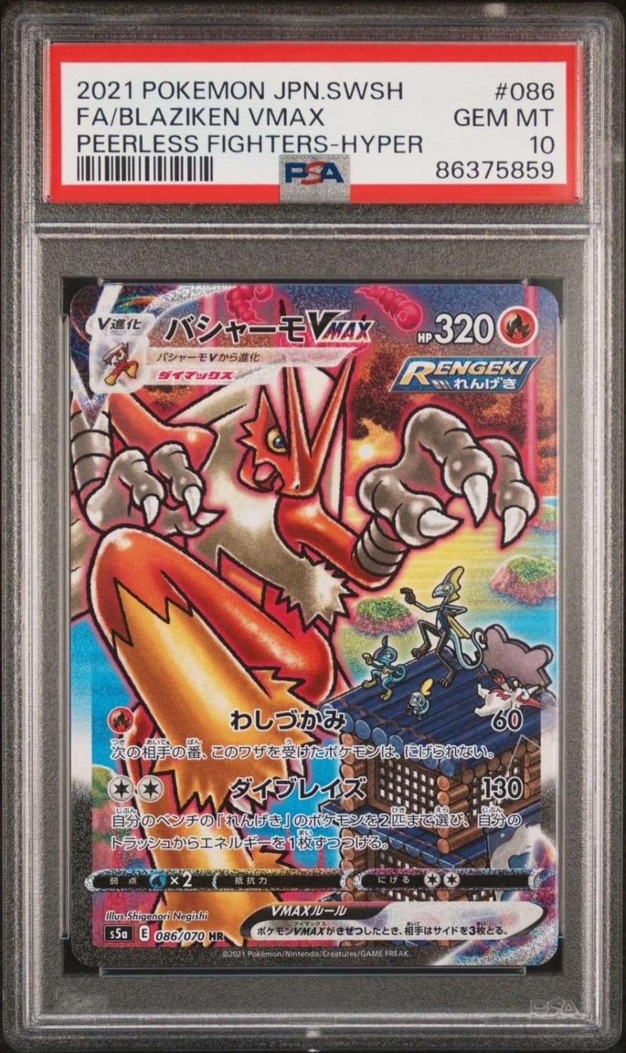 Blaziken Vmax