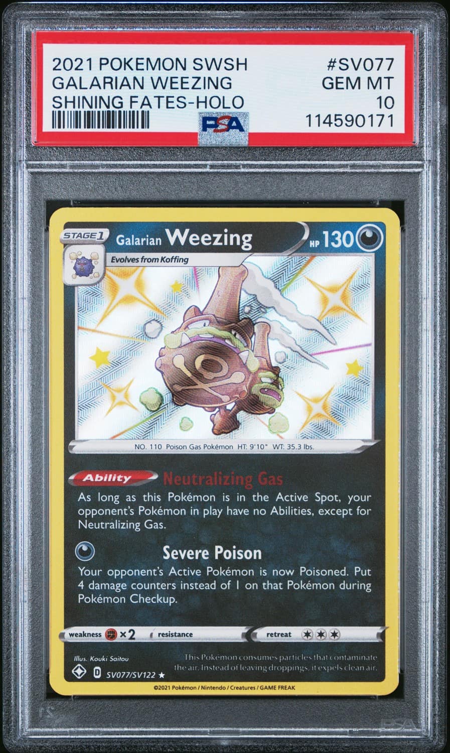 Galarian Weezing