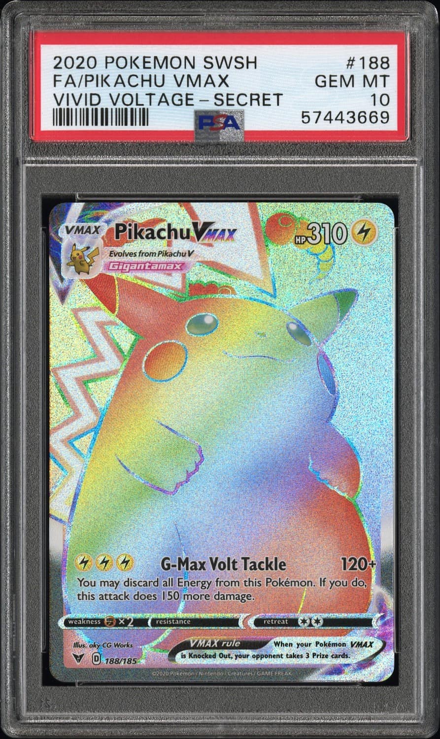 Pikachu Vmax
