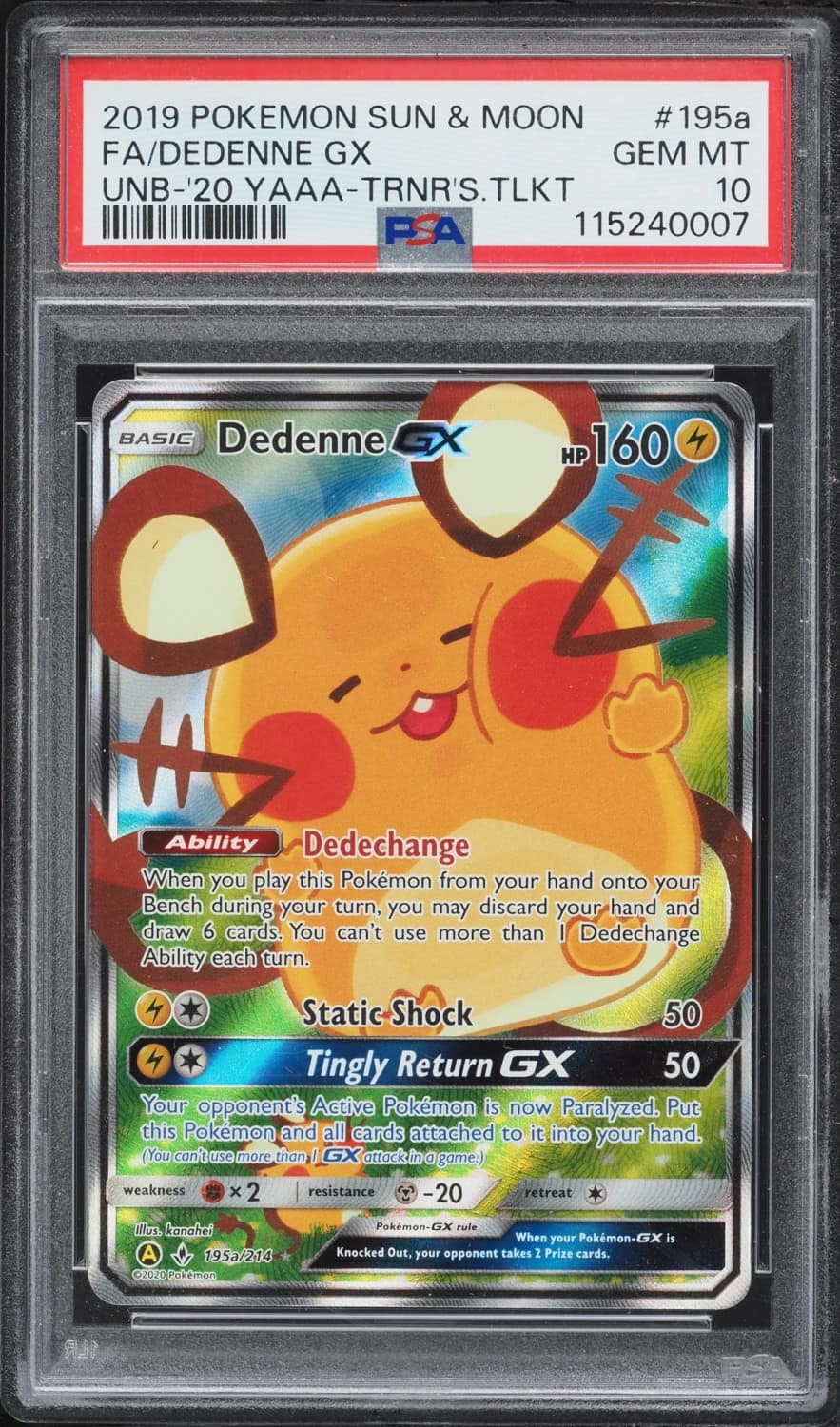 Dedenne Gx