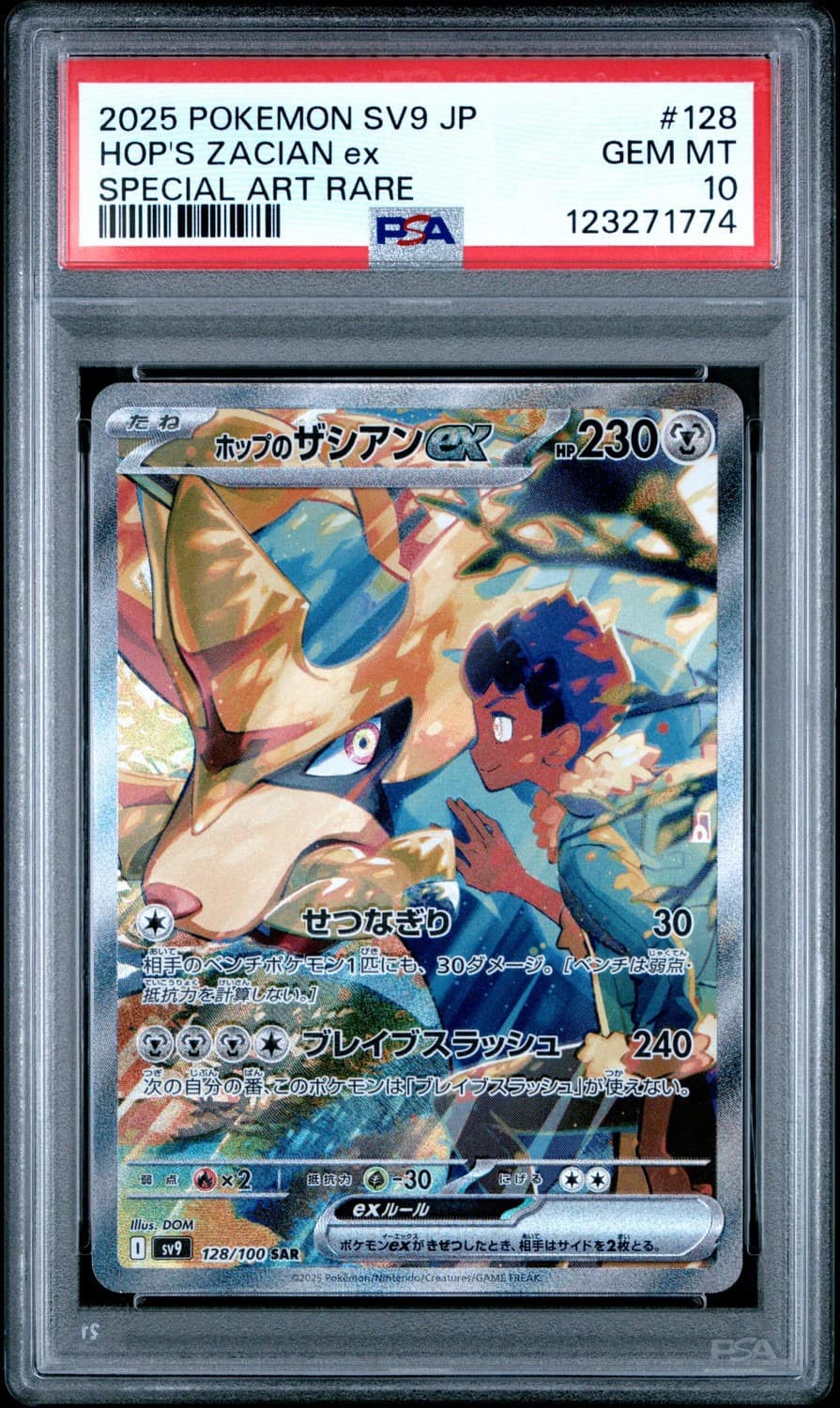 Hop'S Zacian Ex
