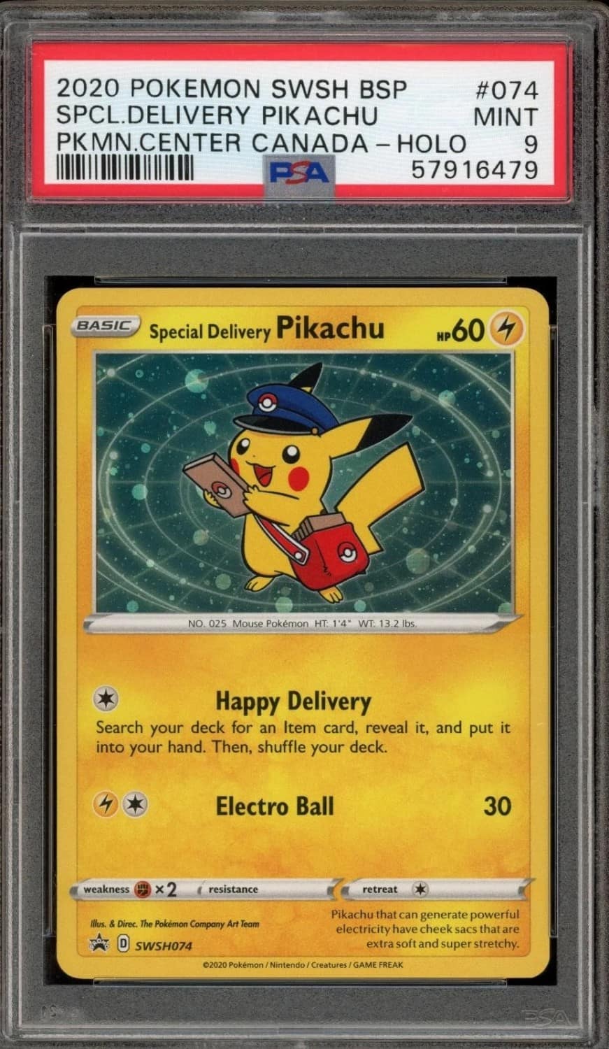 Special Delivery Pikachu