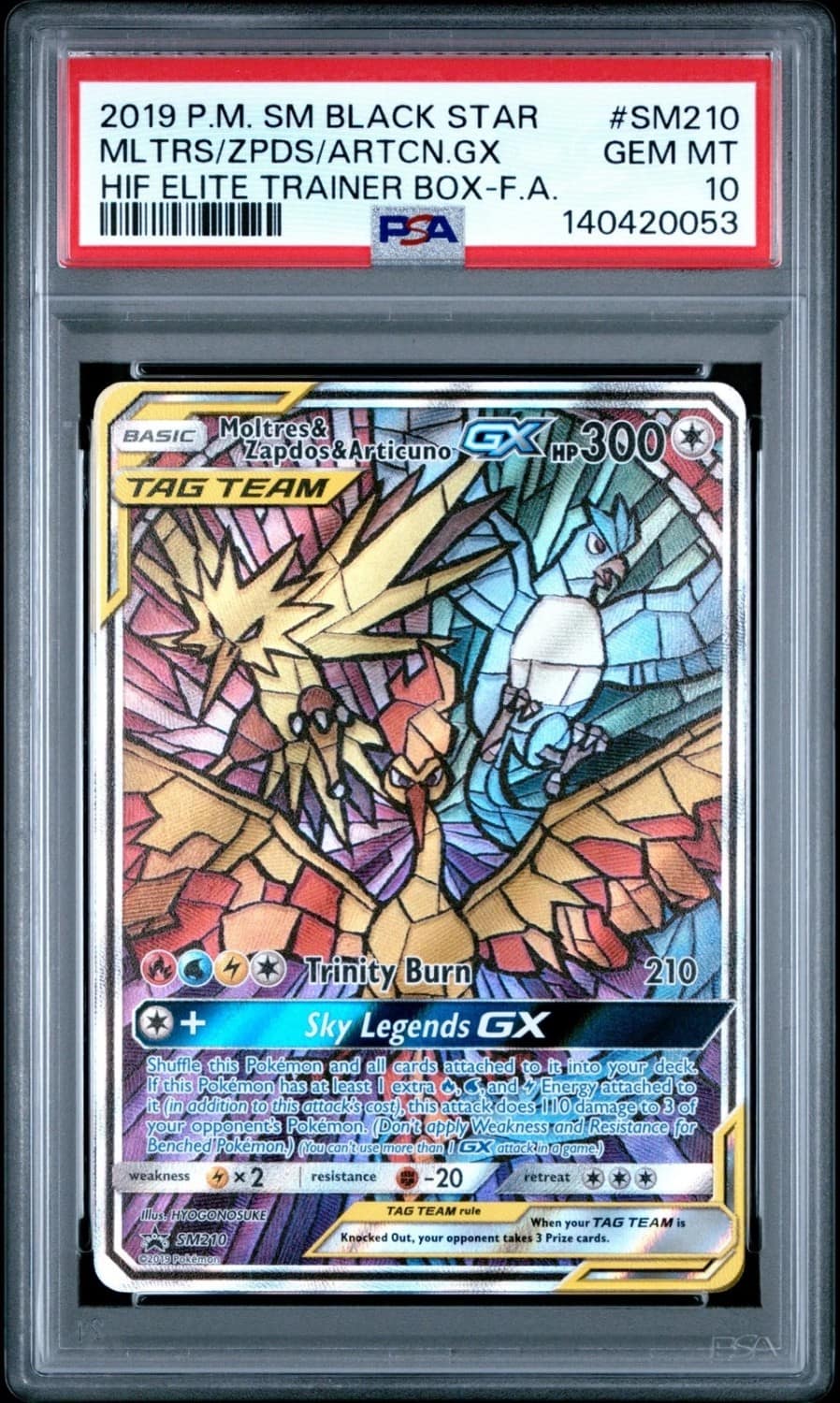 Moltres & Zapdos & Articuno Gx