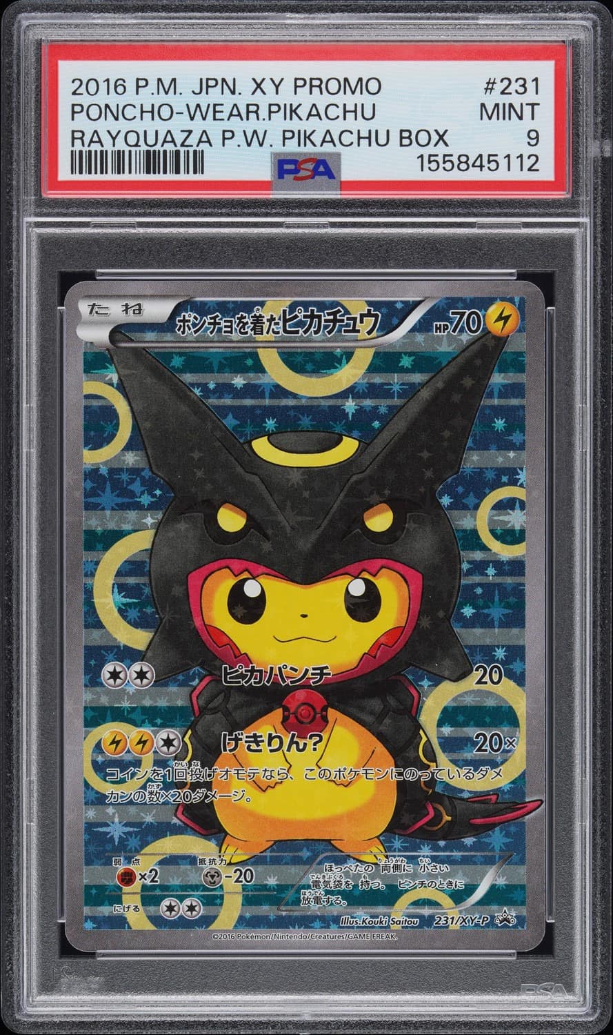Poncho-Wearing Pikachu